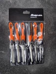 For Snap-on Tools Orange 6PC Soft Grip Handle Miniature File Set SGFMN106O. Fixed Price $135.00.
