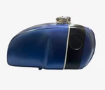 Suitable For Bmw R100 Rt Rs R90 80 75 Blue Black Mat Steel Tank Adaptor Cap. Fixed Price $369.67.