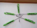 Snap On Tools Pocket Screwdriver, Flat Tip Screwdrivers-green Magnetic End. Fixed Price $15.00.