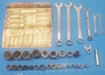 Tools Assorted Group Of Wrenches Sockets Used. Fixed Price $33.00.
