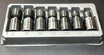 Snap On 7-PC 3/8" 6-PT Flank Drive Shallow Impact Swivel Socket Set. Fixed Price $235.00.