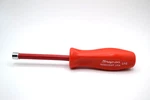 Snap-on Tools Usa 1/4" Sae 6 Point Nut Driver Red Handle NDD108AR S-13. Fixed Price $25.16.