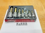 Snap-on Tools Usa New 7PC 1/2" Metric Hex Bit Socket Driver Set 307ESAMY. Fixed Price $329.95.
