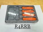 Snap-on Tools Usa Rare Nos Orange Mini Hard Handle Awl Hook Pick Set ASA204BO. Fixed Price $119.95.