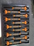 Snap On Punch & Chisel Set Soft Grip PPCSG710. Fixed Price $200.00.