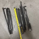 15 Proto Armstrong Rolling Head Alignment Pry Bar Straight Point End Lot. Fixed Price $135.00.