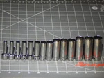 Read Snap On 14PC Metric 3/8" Drive Deep Socket Set 6MM 19MM SFM6 12PT. Fixed Price $260.39.