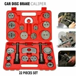 22PCS Heavy Duty Disc Brake Caliper Tool Set And Wind Back Kit Car. Fixed Price $17.99.