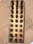 Vintage Blue Point 1/8 Letter Set YA-818 Made Usa Steel Stamping Tools. Fixed Price $18.00.