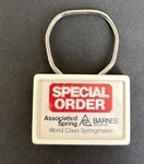 Vintage Keychain Associated Spring Detachable Fob Barnes Group Pa.. Fixed Price $11.00.