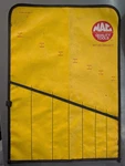 Vintage Mac Tools Yellow Vinyl Wrench Roll Pouch KB212 For Metric Set SBOLM7K (e. Fixed Price $19.50.