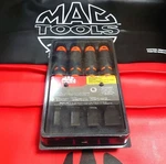 Mac Tools CSTSS4O 4PC Strikable Carbon Orange Comfort Grips Scraper Set Unused. Fixed Price $195.00.