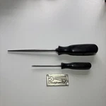 Vintage Snap-on Tool Scratch Awl Black Handle 2 Pcs- 5ASA & 3ASA. Fixed Price $19.95.