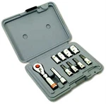 Cruztools Miniset Metric 1/4 Drive Socket Set, Ratchet. Fixed Price $45.13.