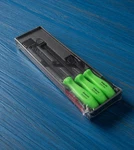 Snap-on CSA300AG 3PC Green Hard Handle Rigid Carbon Scraper St Brand New In Tray. Fixed Price $125.00.