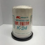 K-24 Kmart Imported Car Oil Filter Nos. Fixed Price $19.95.