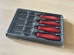 Snap-on ASA204BR 4-PIECE Red Mini Hard Handle Awl Hook Pick Set Unused. Fixed Price $120.00.
