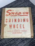 Vintage Snap On 6" Grinding Wheel 3/4" Arbor Wide W62436 Never Opened. Fixed Price $49.95.