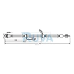Fits Toyota RAV4 2005-2013 Ruva Front Right Brake Hose 9094702F49. Fixed Price $49.74.