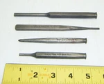 4 Snap-on Machinist Punches 3 Pin 1 Center. Fixed Price $45.00.