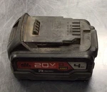 Mac Tools 20V 4.0AH Battery Model MBR204. Fixed Price $54.99.