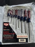 Sears Craftsman Usa Nos 8PC Screwdriver Set 41432 Phillips Flat Good Sizes. Fixed Price $89.95.