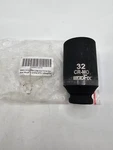 Egofix 1/2" Drive Impact Socket 32MM Axle Nut QTH1-2DEEP-32. Fixed Price $14.69.