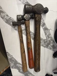 Vintage Blue Point Snap On Tools BP40B, BP12B, BP4B 40,12, Oz Ball Peen Hammer. Fixed Price $75.00.