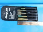 Used, Snap On Tools Pc. Air Chisel Set With Kit Bag Part # PHG1005AK. Fixed Price $199.00.