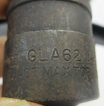 Snap On GLA62 3/4" Female To 1/2" Drive Reducer Adapter Usa. Fixed Price $32.88.