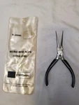 Vintage Sears Craftsman Needle Nose Pliers With Storage Bag Made Usa. Fixed Price $50.00.