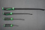 Matco Tools Pry Bar Set 4- Piece Curved Tip Strike Handle (green) PBSG4C No Tray. Fixed Price $180.00.