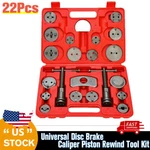22 Heavy Duty Disc Brake Caliper Tool And Piston Compressor Back Rewind Kit. Fixed Price $17.99.