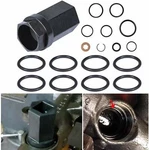 Oil Rail Ball Tube Socket Tool & O-ring Injector Seal Kit 6.0L Ford 03-07. Fixed Price $36.99.