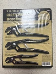 Vtg Nos Craftsman Professional Robo Grip Pliers 3 Piece Set 45017 W/ Guards. Fixed Price $104.99.