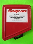 Pc Snap On EXDL10 Cobalt Drill Extractor Set. Fixed Price $125.00.