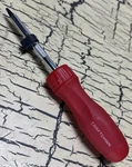 Vtg Craftsman 47144 Wfag Reversable Ratcheting Screwdriver Tool Red Handle. Fixed Price $49.99.