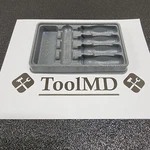Snap-on Tools Usa Nos 4PC Mini Screwdriver / Pick Organizer Tray Only PAKTY070. Fixed Price $24.95.