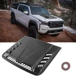 Carbon Fiber Look Hood Scoop Air Flow Outlet Decoration For Nissan Frontier 4X4. Fixed Price $50.42.