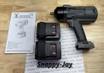 Snap-on Tools New Gun Metal 18V 1/2 Drive Impact Wrench W/2 Batteries CT9080GM. Fixed Price $1059.95.
