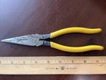 Klein Tools D203-8 Heavy-duty Long Nose Side Cutting Pliers 8". Fixed Price $9.95.