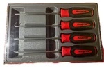 Snap-on SGLASA604BR 4-PIECE Red Soft Grip Heavy-duty Pick Set Unused. Fixed Price $149.00.