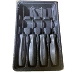 Snap-on ASA204BDT 4PC Mini Pick Set Dark Titanium Classic Handle Tool Genuine. Fixed Price $118.72.