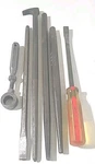 Snap-on & Mac Tools Punch And Chisel, Holder, Prybar, 6 Lot Usa Made. Fixed Price $189.00.