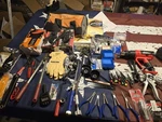 Various Tools Bundle Lot Group Weighs 25BS. Fixed Price $90.00.