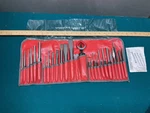Snap On Tools Punch And Chisel Set PPC2700AK W/ Kit Bag Roll, Complete. Fixed Price $600.00.