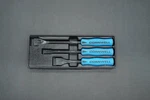 Cornwell Tools Carbon Scraper Set 3-PIECES CTG83CSS (blue). Fixed Price $95.00.