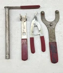 Kent Moore Lot Of Chevy Red Handle Oem Tools SKU43T. Fixed Price $31.96.