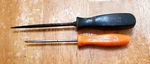Snap On Picks Orange Black Hard Handles Usa For Parts Lot Of 2. Fixed Price $20.00.