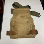 Craftsman Extra-large Leather Nail /tool Bag 37722 Belt. Fixed Price $19.93.